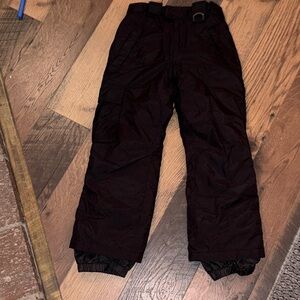 Essentials Kids black snow pants